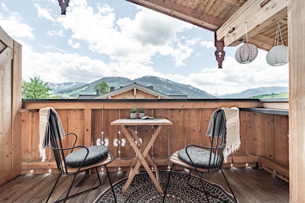Bewegte Berge Apartments Saalfelden ภายนอก รูปภาพ