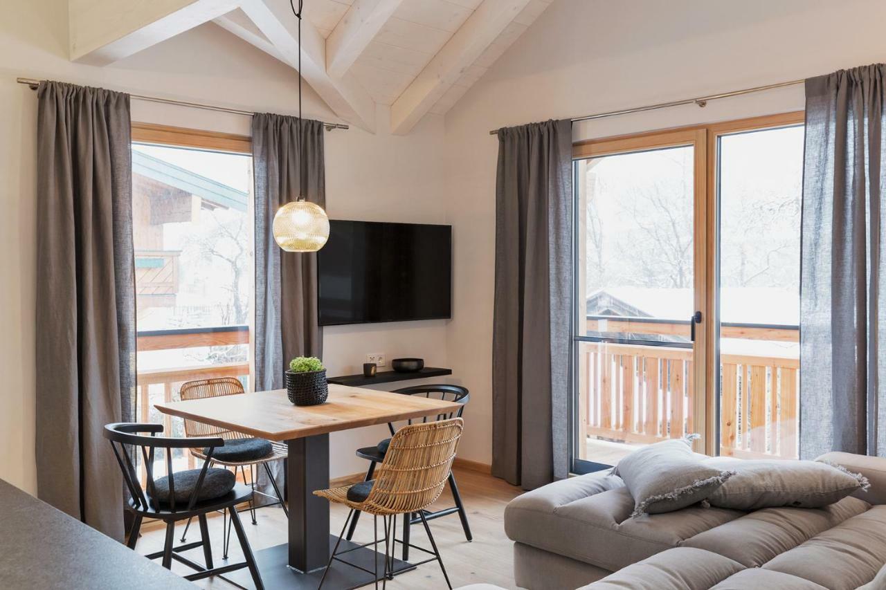 Bewegte Berge Apartments Saalfelden ภายนอก รูปภาพ